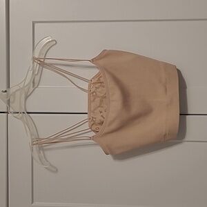 Girly hicks pink tank top